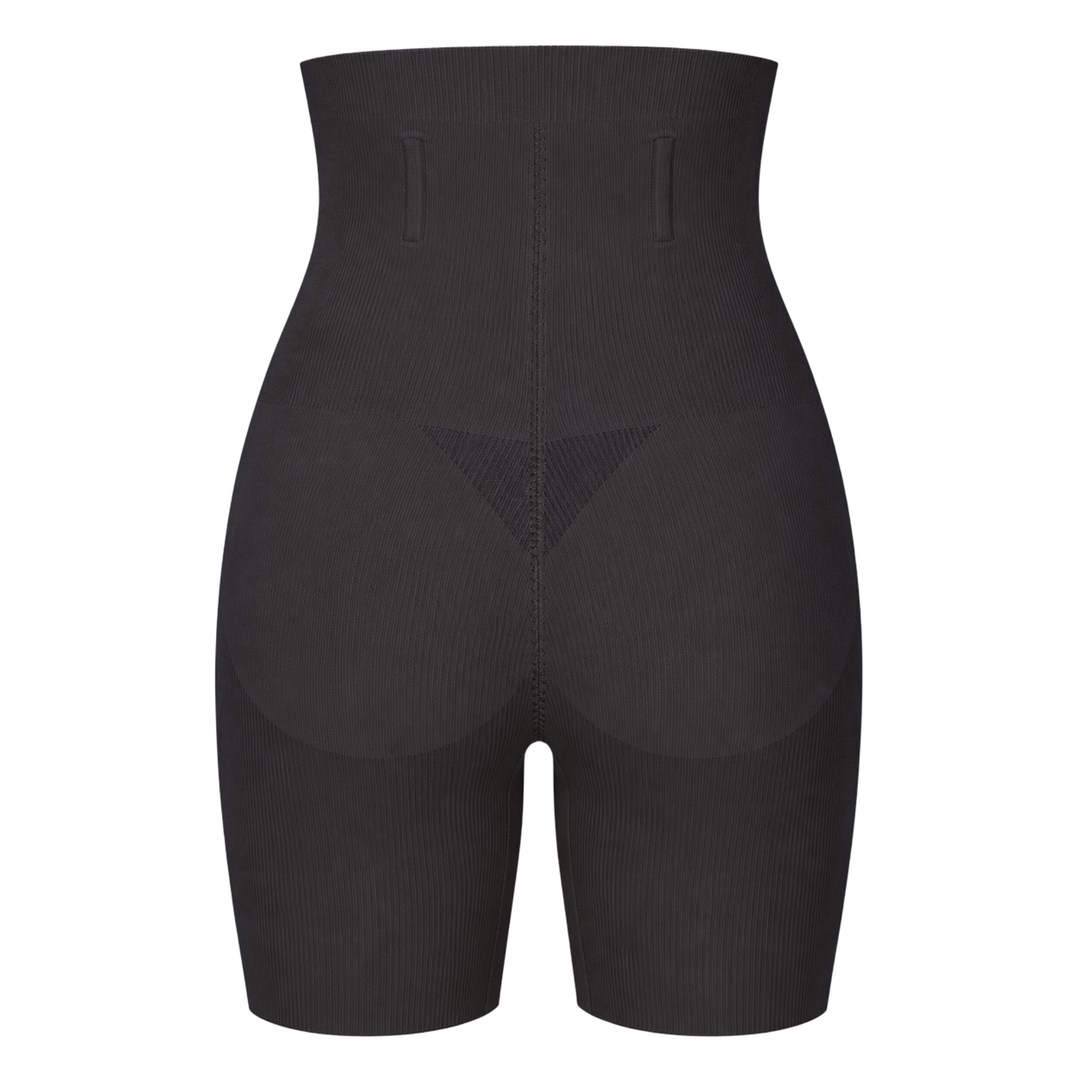 Short gainant taille haute avec coussinets