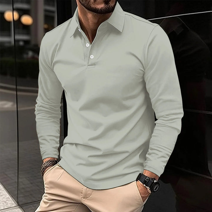 ROUSSEL PARIS | POLO CLASSICA À MANCHES LONGUES POUR HOMME