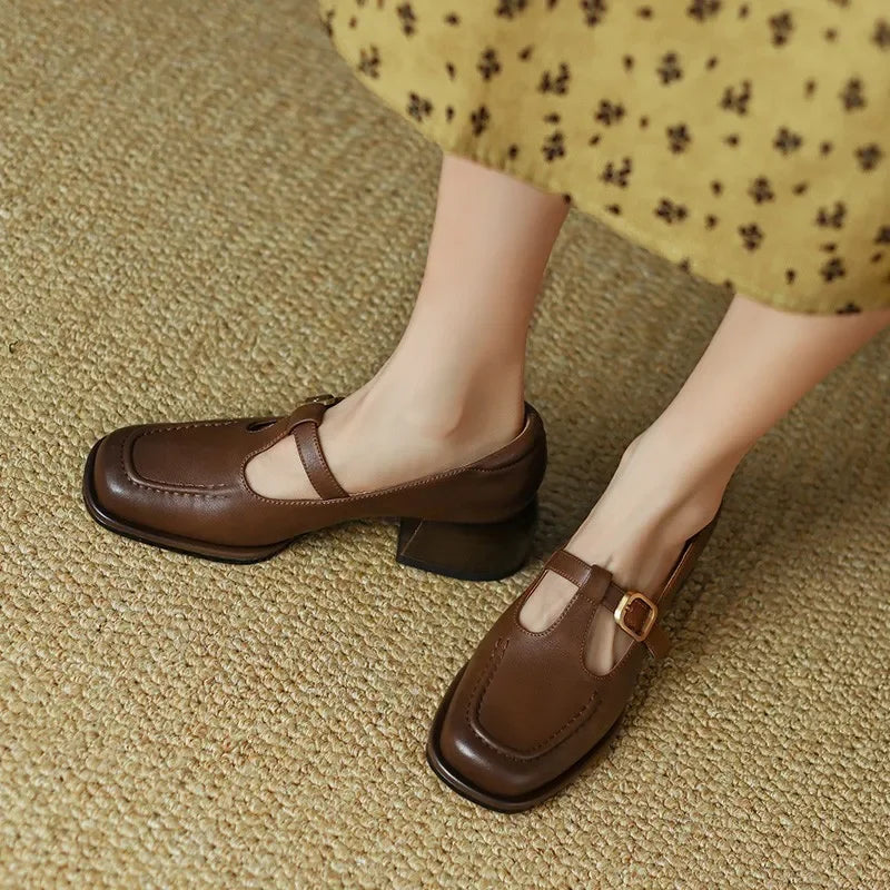 YSOLENNE™|T-STRAP SHOES