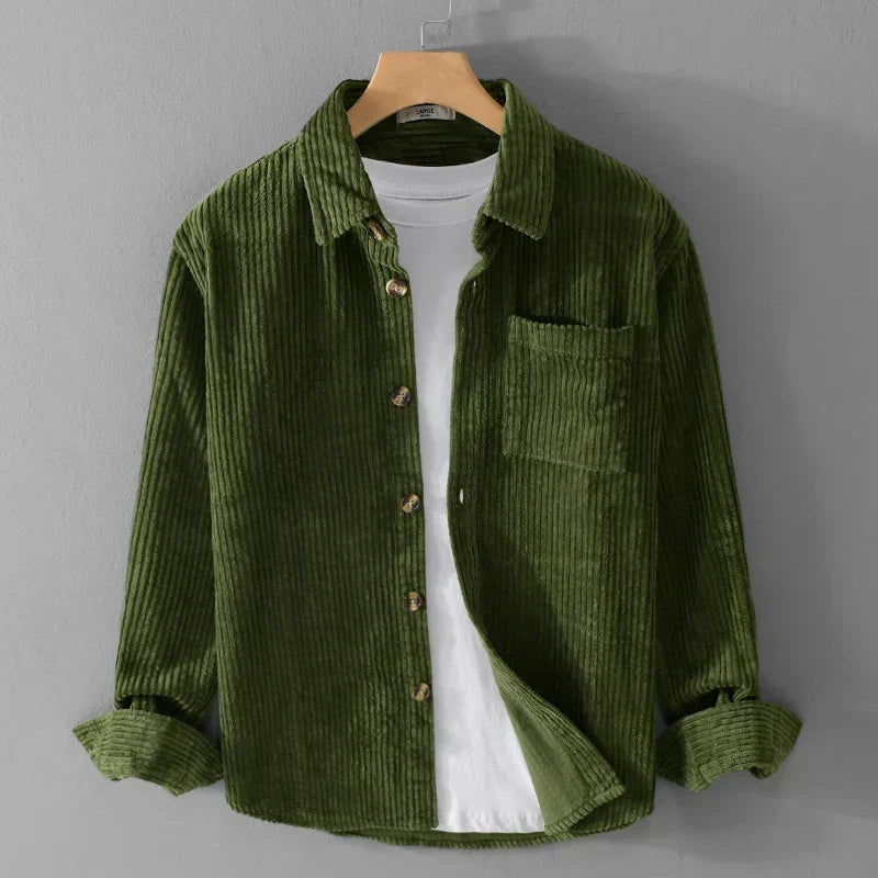 ROUSSEL PARIS | CHEMISE EN VELOURS CÔTELÉ