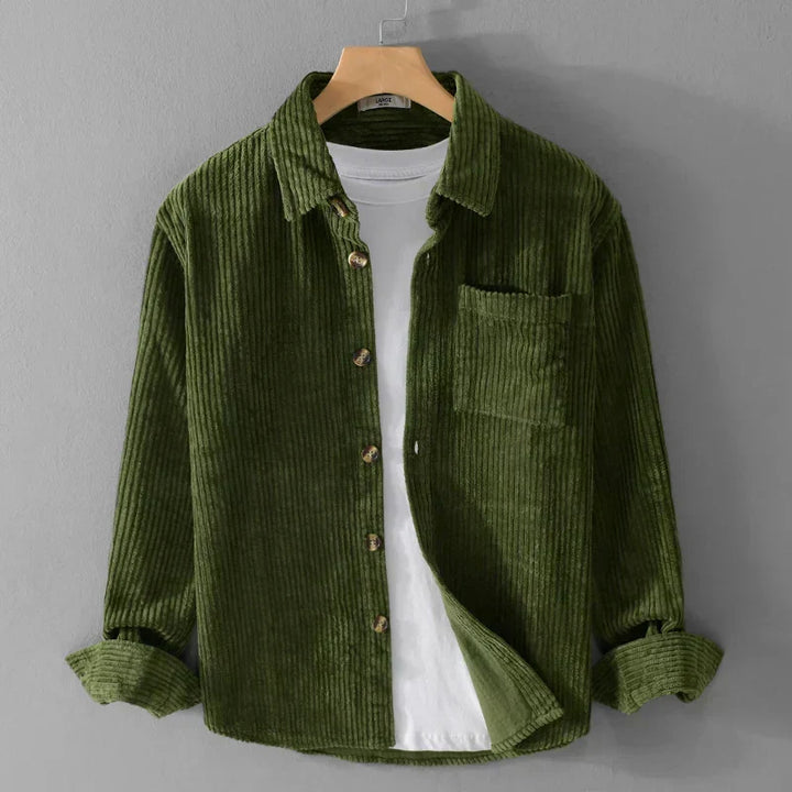 ROUSSEL PARIS | CHEMISE EN VELOURS CÔTELÉ