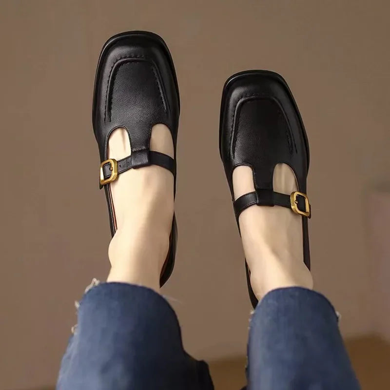 YSOLENNE™|T-STRAP SHOES