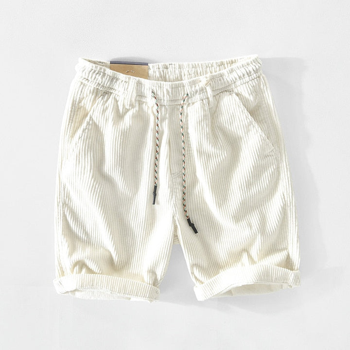 Ricky | Shorts en velours côtelé décontractés avec stretch confortable pour hommes