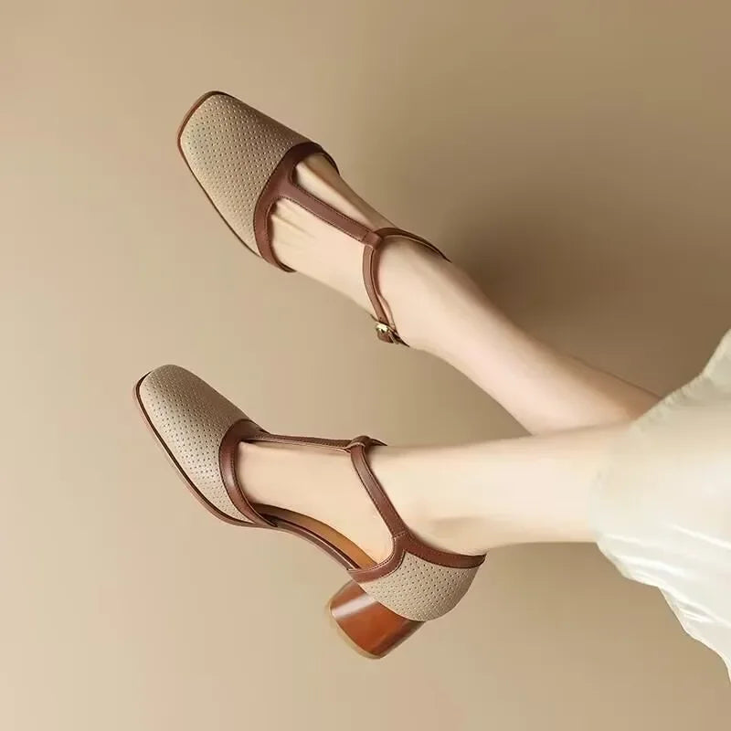 ISAVA™|MID HEEL SHOES
