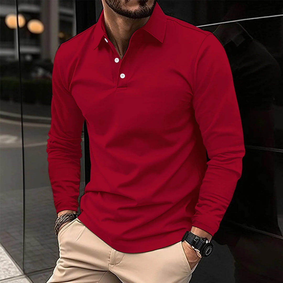 ROUSSEL PARIS | POLO CLASSICA À MANCHES LONGUES POUR HOMME