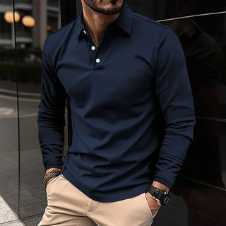ROUSSEL PARIS | POLO CLASSICA À MANCHES LONGUES POUR HOMME