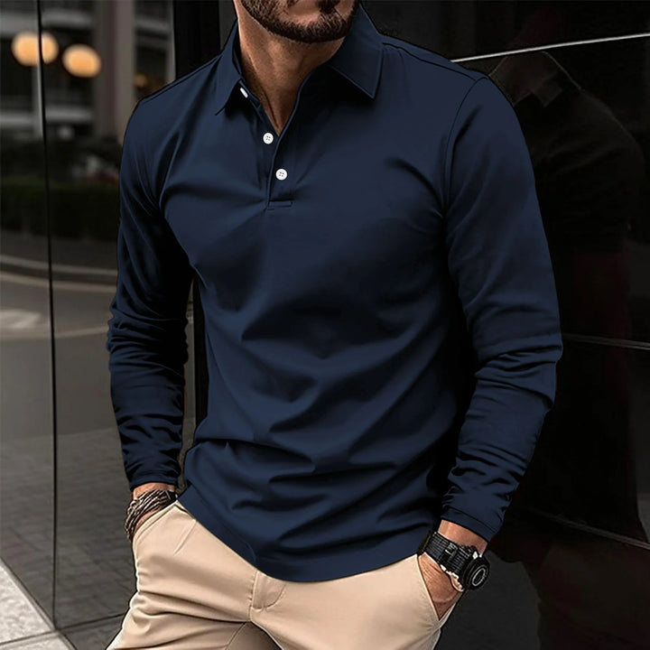 ROUSSEL PARIS | POLO CLASSICA À MANCHES LONGUES POUR HOMME