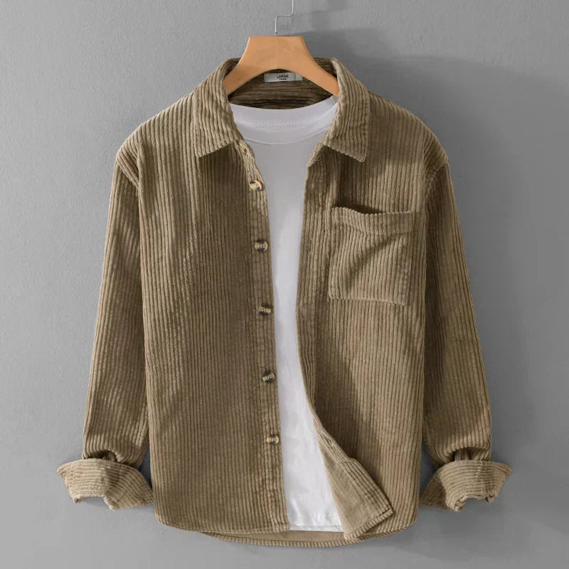 ROUSSEL PARIS | CHEMISE EN VELOURS CÔTELÉ