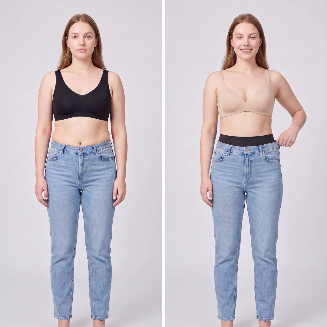 Corrigerend High Waist Broekje met Lange Pijpjes - Naadloos