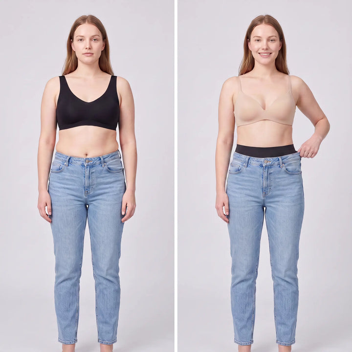 Corrigerend High Waist Broekje met Lange Pijpjes - Naadloos