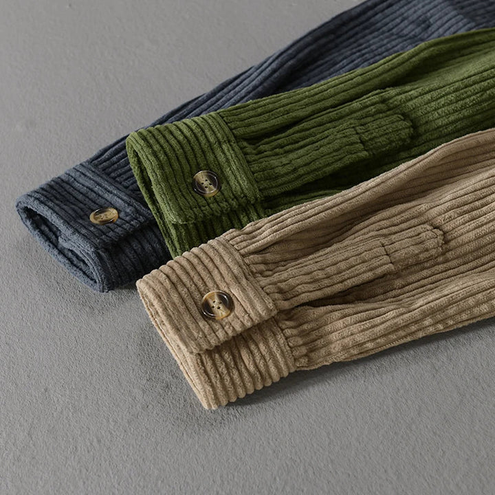ROUSSEL PARIS | CHEMISE EN VELOURS CÔTELÉ