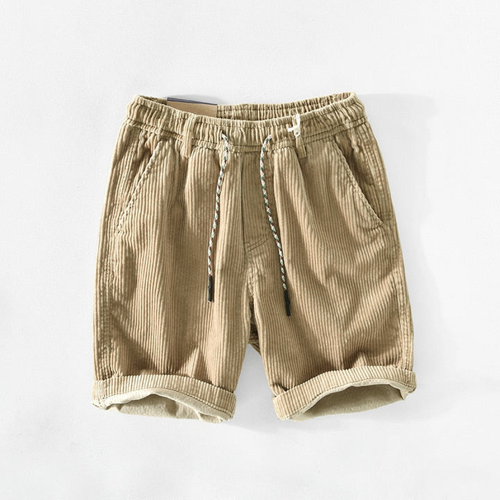 Ricky | Shorts en velours côtelé décontractés avec stretch confortable pour hommes