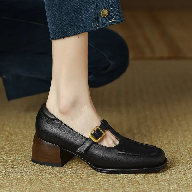 YSOLENNE™|T-STRAP SHOES