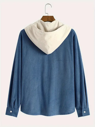 Xander Hooded Shirt Jacket