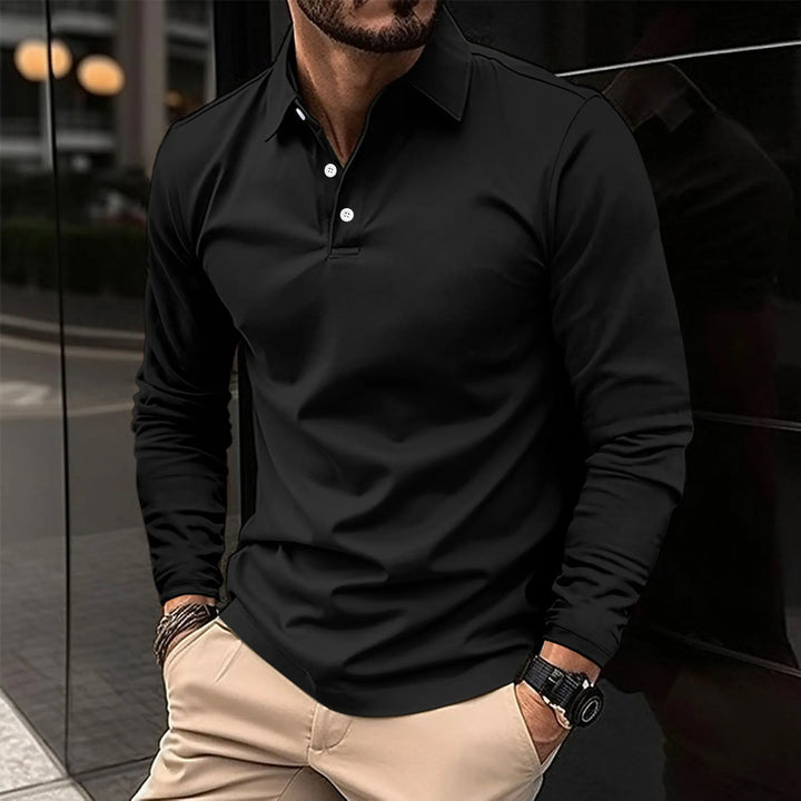 ROUSSEL PARIS | POLO CLASSICA À MANCHES LONGUES POUR HOMME