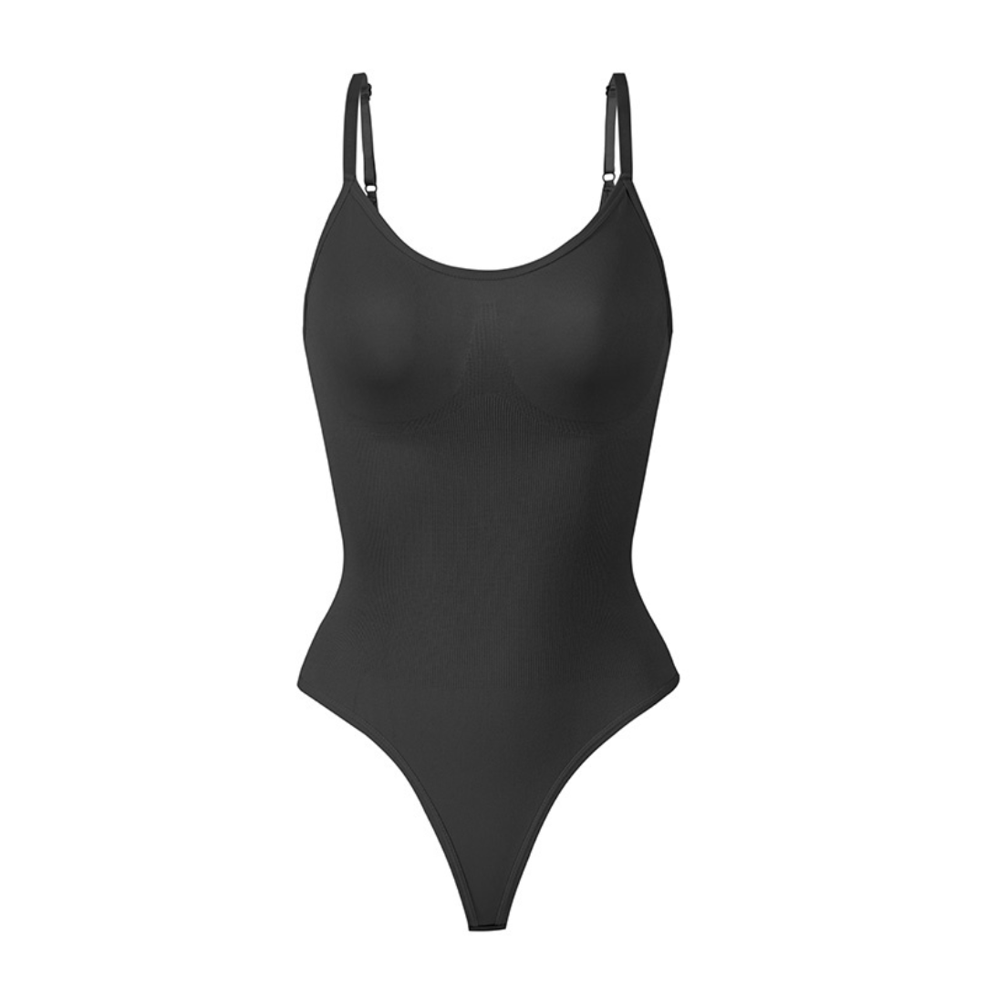 Corrigerende Naadloze Body met String