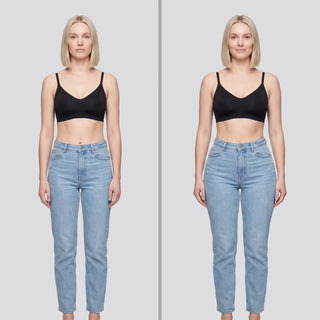 High waist Hip en butt lifter broekje met vulling
