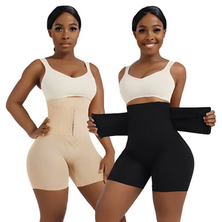 Short gainant taille haute