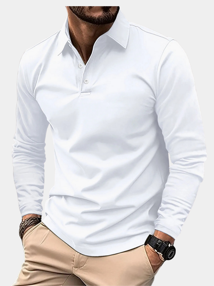 ROUSSEL PARIS | POLO CLASSICA À MANCHES LONGUES POUR HOMME