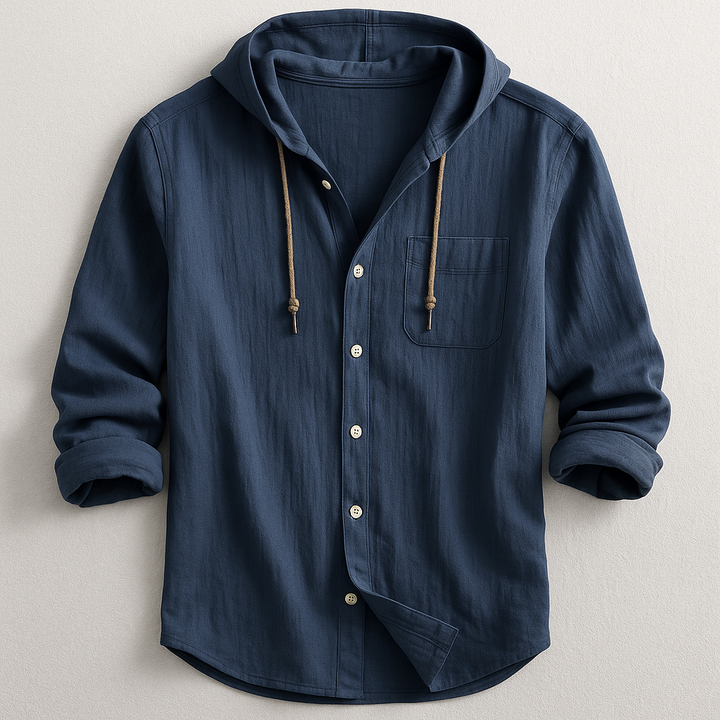 ROUSSEL PARIS | CHEMISE DE LUXE AVEC CAPUCHE
