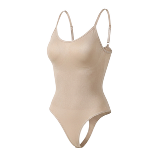 Corrigerende Naadloze Body met String