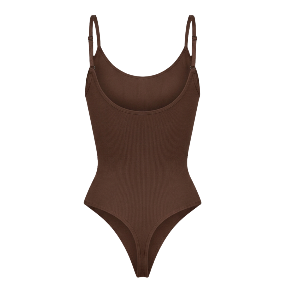 Corrigerende Naadloze Body met String