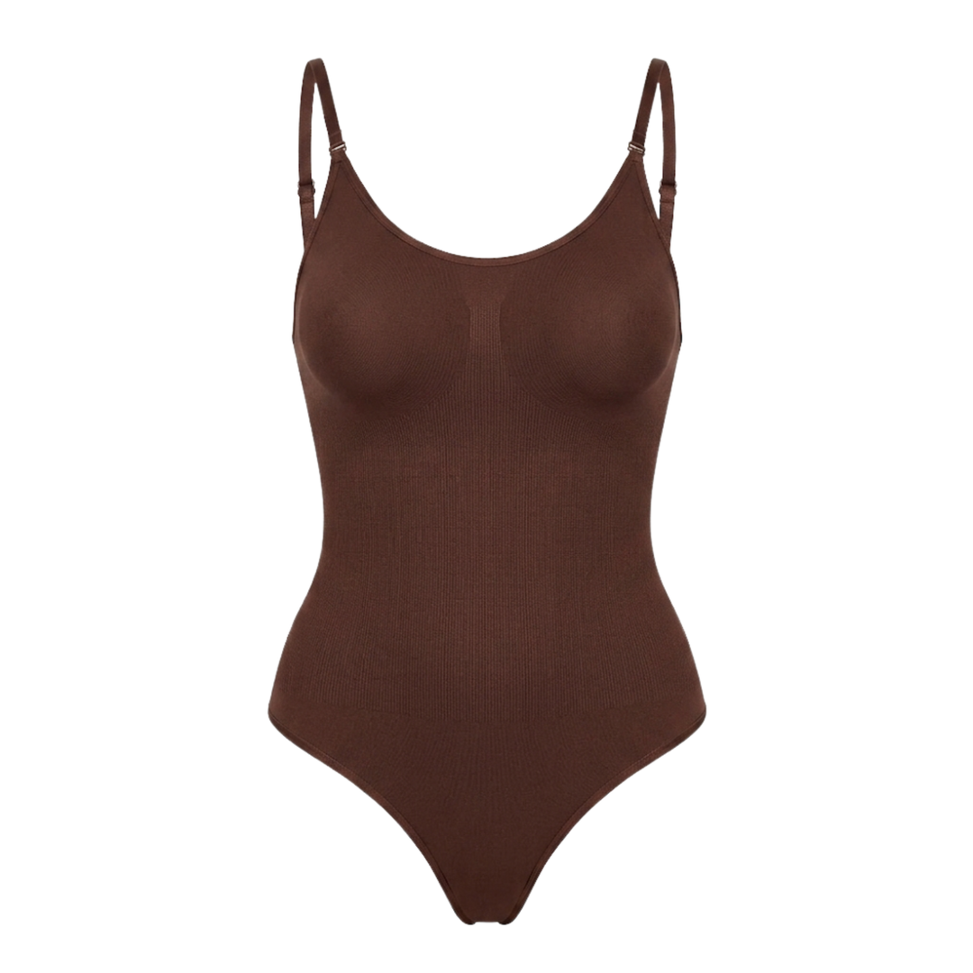 Corrigerende Naadloze Body met String