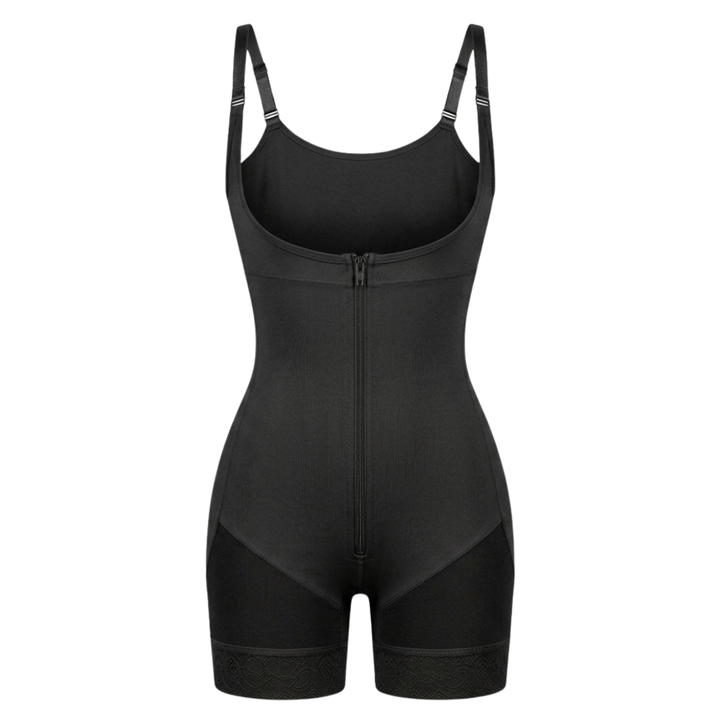 Corrigerende Bodysuit met haakjes en rits