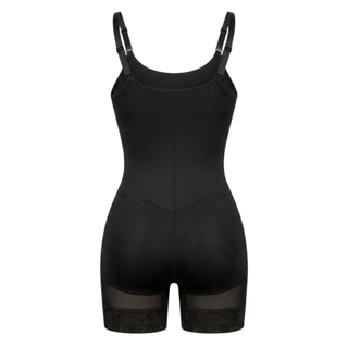 Corrigerende Bodysuit met haakjes en rits