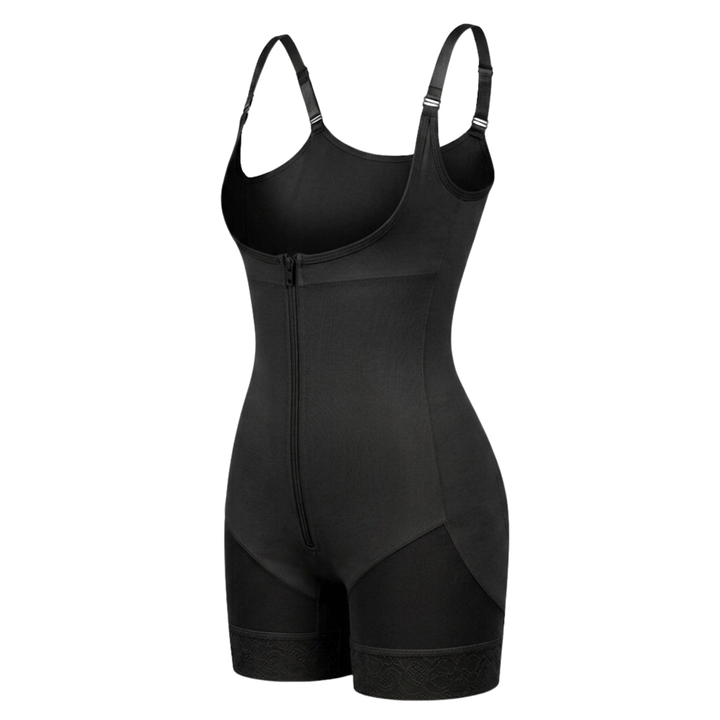 Corrigerende Bodysuit met haakjes en rits