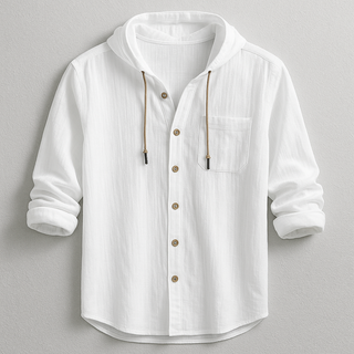 ROUSSEL PARIS | CHEMISE DE LUXE AVEC CAPUCHE