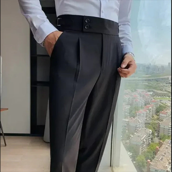 Jasper | Pantalon de Costume Élégant et Extensible pour Homme