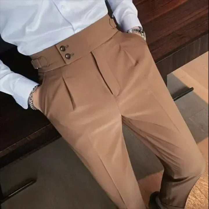 Jasper | Pantalon de Costume Élégant et Extensible pour Homme