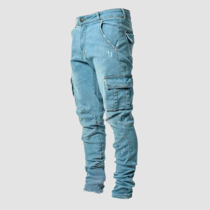 Malik | Jean Confortable et Extensible Classique pour Homme