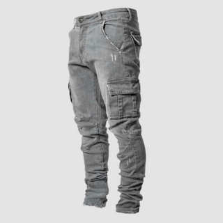Malik | Jean Confortable et Extensible Classique pour Homme