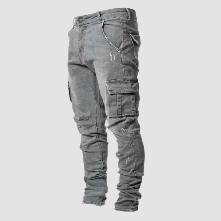 Malik | Jean Confortable et Extensible Classique pour Homme