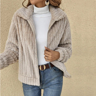 MOREAU LYON | MANTEAU EN PELUCHE POUR FEMMES