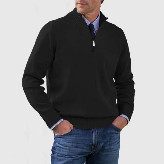 CALVIN™|HALF ZIP SWEATER