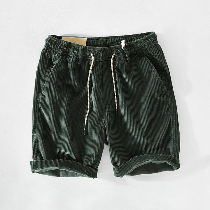 Ricky | Shorts en velours côtelé décontractés avec stretch confortable pour hommes