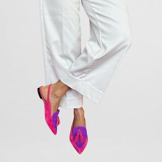 FRENDESSA™|ELEGANT FRINGE BALLET FLATS