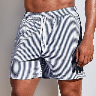 Azlan | Classique et Élégant Short de Bain Rayé pour Homme