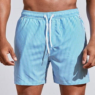 Azlan | Classique et Élégant Short de Bain Rayé pour Homme