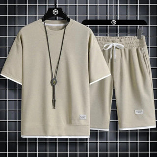 Florian | Ensemble Décontracté Chemise &amp; Shorts pour Homme