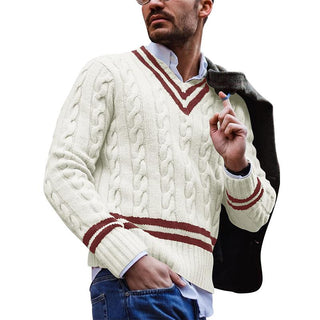 Wolfgang | Pull en maille style old-money pour homme, idéal pour l’automne