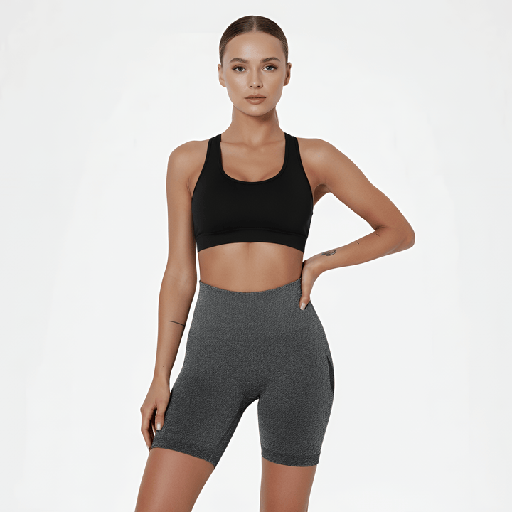 High waist sport short