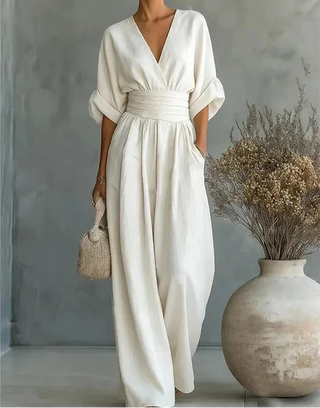 Celeste - Elegant Wide-Leg Jumpsuit