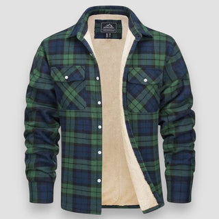 Blaine Plaid Shirt Jacket